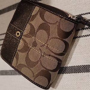 Coach bag and wallet
